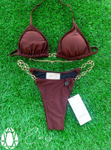 Load image into Gallery viewer, Brown GG Bikini

