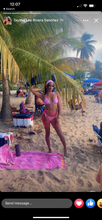 Load image into Gallery viewer, Hot Pink 3pc LV Bikini
