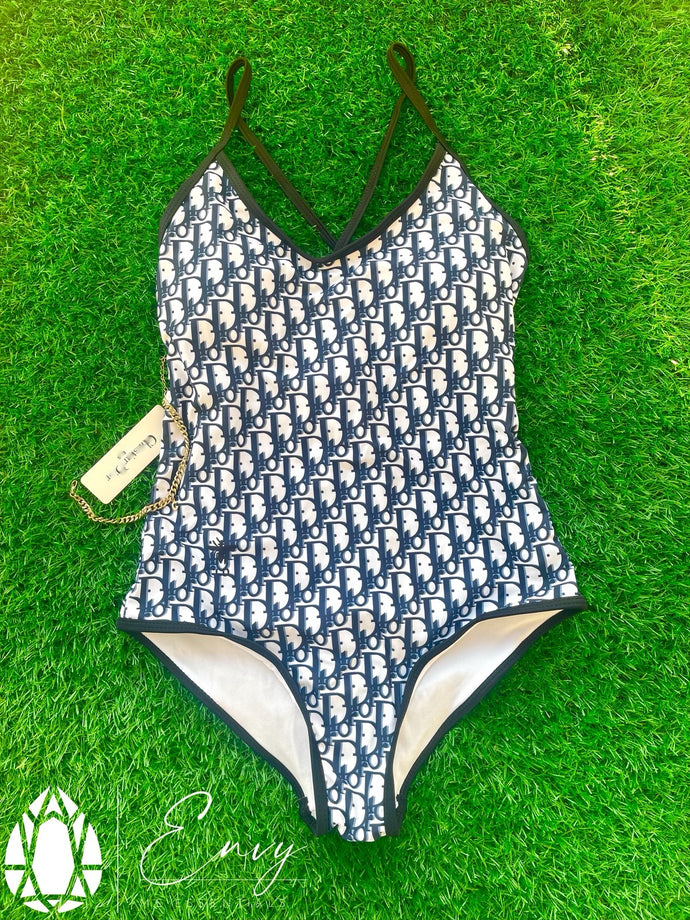 White CD One-Piece