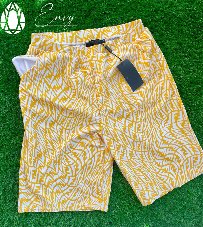 Yellow Swirl FF Trunks