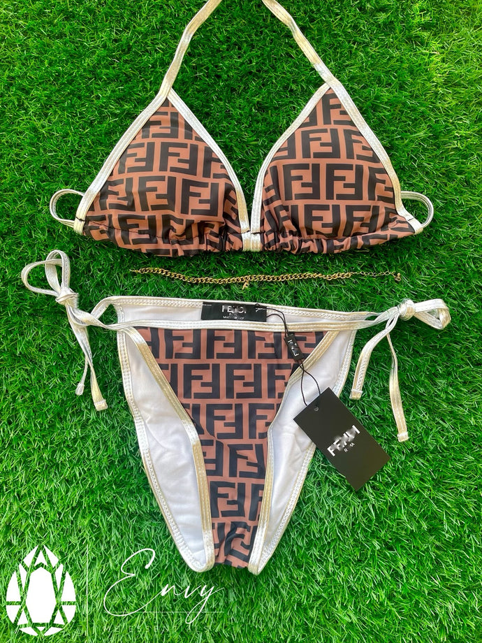 Silver FF Bikini