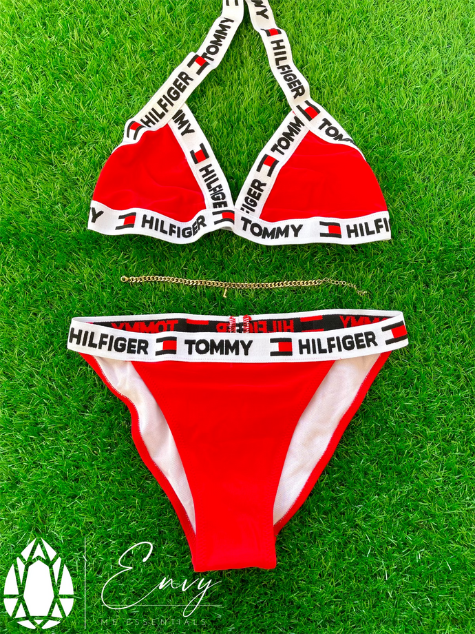 TommyH Red Bikini