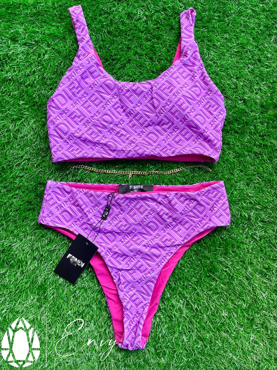 Lilac FF Reversible Bikini